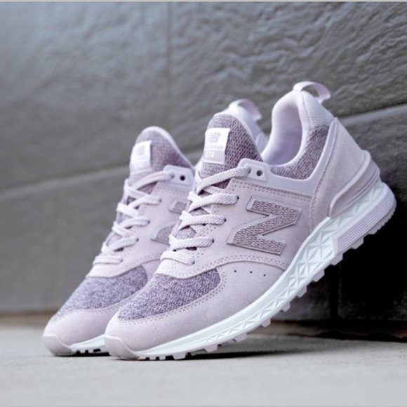 new balance lilac trainers